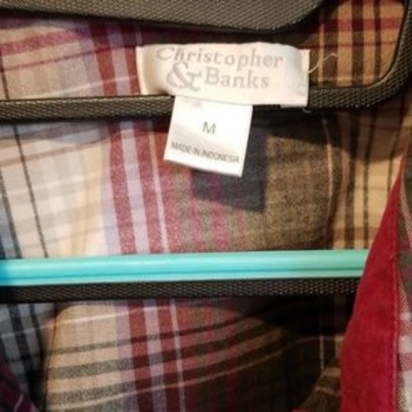 Plaid Button‎ Up Jacket - Picture 4 of 6